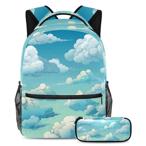 Sac à dos nuages colorés pour accompagner la rentrée des étudiants