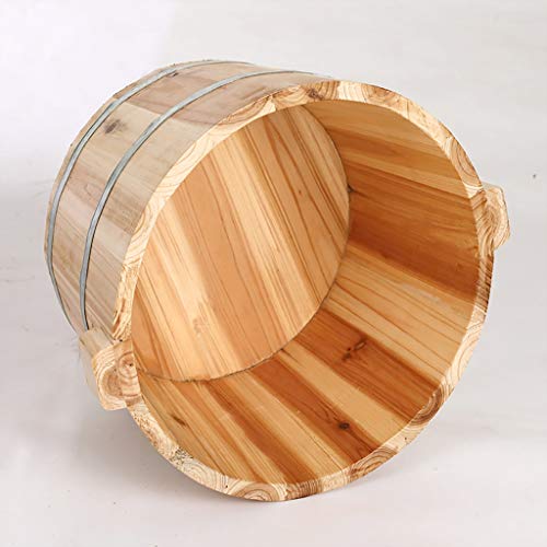 Bañera de pies de madera pino para pedicura y spa miniatura 3