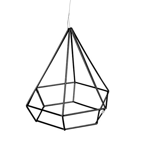 Umbra 470520-040 Prisma Geometric Sculptures, Decorate Your Wall With Modern Metallic Wire Shapes, Table Top, Ceiling Décor, Set Of 6, Black #TOP5