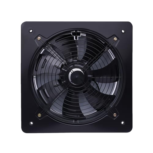 Ventilador Industrial de Ventilación 750W 16'' Extractor Axial de Aire 4700CFM, 2800RPM, a prueba de explosiones para fábrica, garajes, invernadero, ático miniatura 3