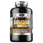 ILN – Creatine Capsules – 5,200mg Daily Serving – Vegan Creatine Monohydrate Tablets – 500 Capsules (Up to 83 Servings) – Creatine Supplement for Gym & Training