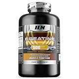 ILN – Creatine Capsules – 5,200mg Daily Serving – Vegan Creatine Monohydrate Tablets – 500 Capsules (Up to 83 Servings) – Creatine Supplement for Gym & Training
