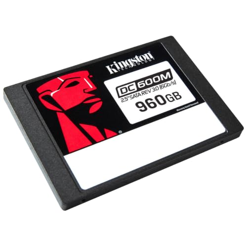 Kingston DC600M SSD 2.5” 960Go (Usage Mixte) Enterprise SATA SSD - SEDC600M/960G