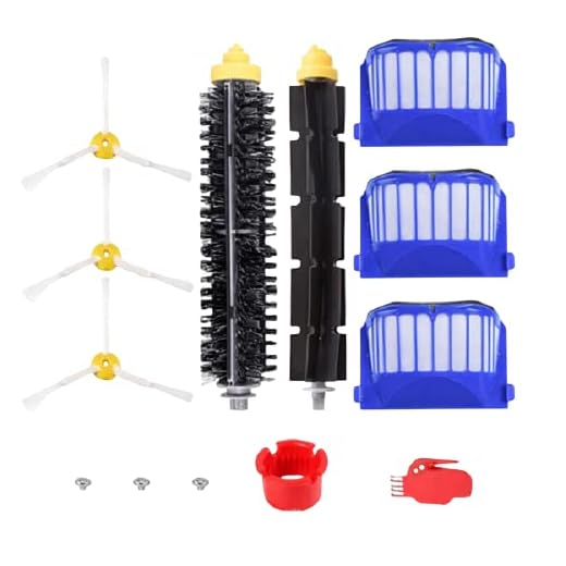 ANBOO Ersatzteile Bürsten für iRobot Roomba 600 Serie, Filter, Bürste Zubehörteil Kit kompatibel mit Roomba 564 585 595 605 615 616 620 621 625 630 631 650 660 665 670 671 676 680 Saugroboter