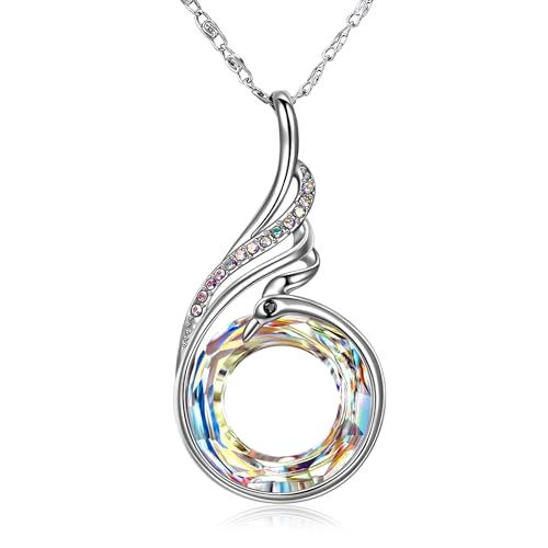 Image of Kate Lynn Rise From the Ashes Phoenix Pendant Necklace for Women | Symbol of Strength & Rebirth, Meaningful Birthday Gift for Women