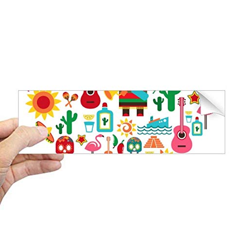 Calcomanía de calavera mexicana para personalizar tu cuaderno escolar 1