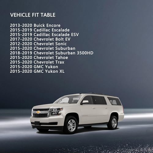Image of Liftgate Latch Trunk Lock Actuator Compatible for Buick Encore 2013-2020 Cadillac Escalade 2015-2020 Chevrolet Bolt EV Sonic Suburban Tahoe Trax 2012-2020 GMC Yukon 2015-2020 Replace 931-277