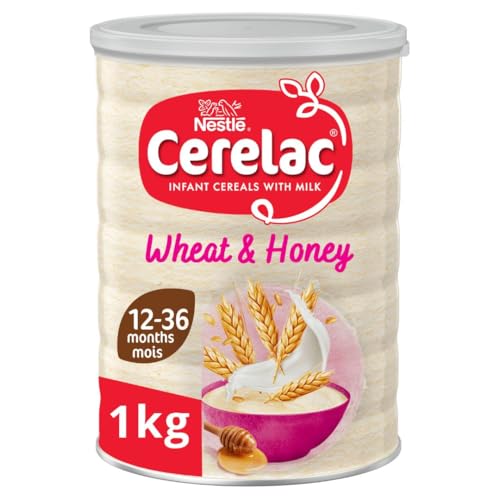 Cerelac Honey & Wheat Toddler Cereal with Milk | from 12 months+ | Toddler Cereal 1kg