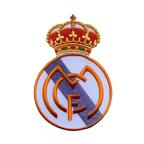 Gemelolandia | Parche de Tela Escudo Antiguo Equipo Español Blanco - Edición Limitada - 5,5 x 8 cm - Ideal para mochilas y ropa