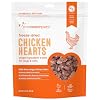 smallbatch Pets Premium Freeze-Dried Chicken Heart Treats for Dogs and Cats, 3.5 oz, Made and Sourced in The USA, Single Ingredient, Humanely Raised Meat, No Preservatives or Anything Artificial Ever