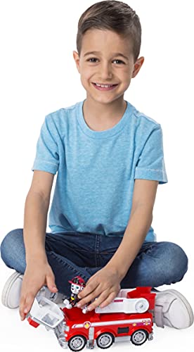 Paw Patrol Ultimate Rescue - Marshall's Ultimate Rescue Fire Truck With Moving Ladder And Flip-Open Front Cab, Ages 3 And Up #TOP5