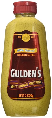 Image of Gulden's, Spicy Brown Mustard, 12oz Bottle (Pack of 2)