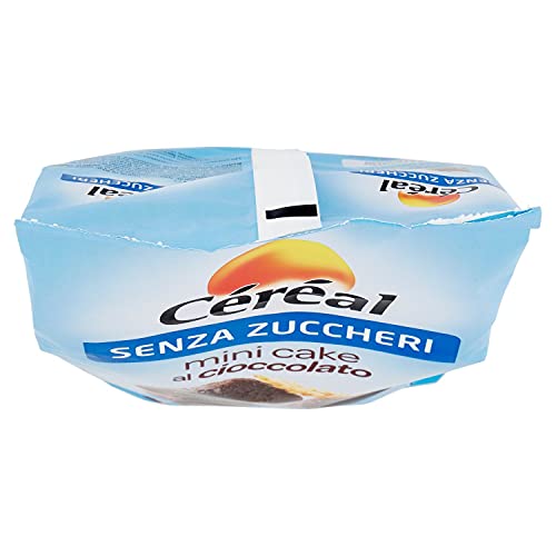 Céréal Mini Cake al Cioccolato, senza Zuccheri, Ideali a Colazione, Merendine per il Tuo Benessere, Tortine al… - immagine 6