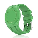 NOUKAJU Band for Swatch Royal Pop, Smart Watch Replacement Band,Soft Silicone Strap,SmartWatch Accessories,Replacement Strap for Swatch Royal Pop Pocket Watch(Green)