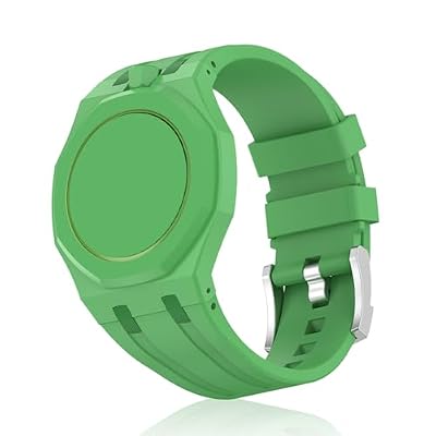 NOUKAJU Band for Swatch Royal Pop, Smart Watch Replacement Band,Soft Silicone Strap,SmartWatch Accessories,Replacement Strap for Swatch Royal Pop Pocket Watch(Green)