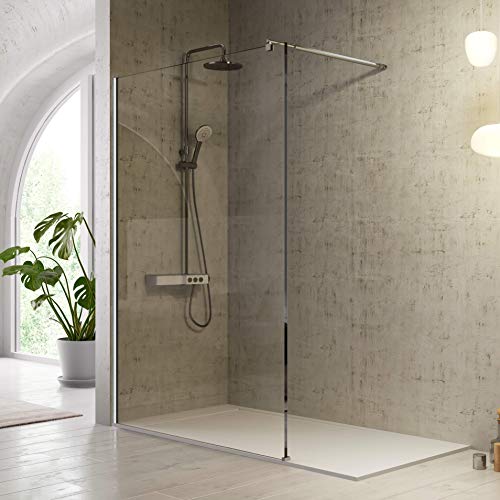 Panel fijo de ducha FRESH PERFIL CROMADO 110 cm