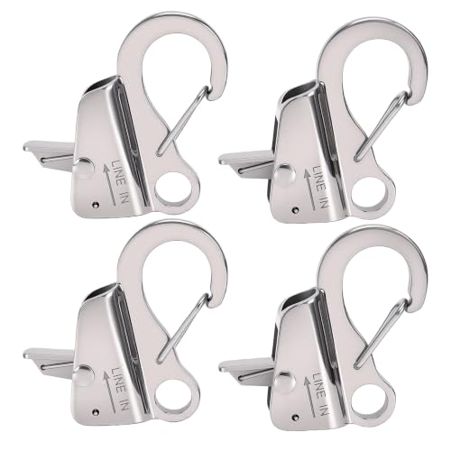 Clips de goma para embarcación ideales para organizar cañas de pescar y remos en el barco