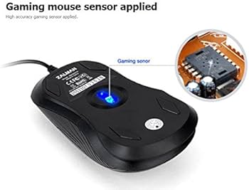 Amazon.com: Zalman LED Gaming Optical Mouse with 1000DPI (ZM-M201R