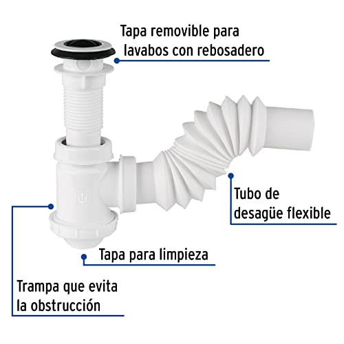 Céspoles flexibles para lavabo 12 Imagen adicional