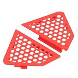 ZDAGELD 1 Paar Seitliche Kunststoff-Tankabdeckungseinsätze für Ryker 600 900 ACE (Rot)