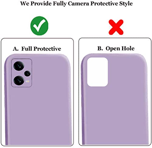 Image of A rtistque Back Cover Case for Mi Redmi Note 12 5G / Poco X5 with Camera Protection | Shockproof TPU|Stylish Protective Design|Slim Fit|Ultra Matte| Redmi Note 12 5G / Poco X5 5G Back Cover - Purple