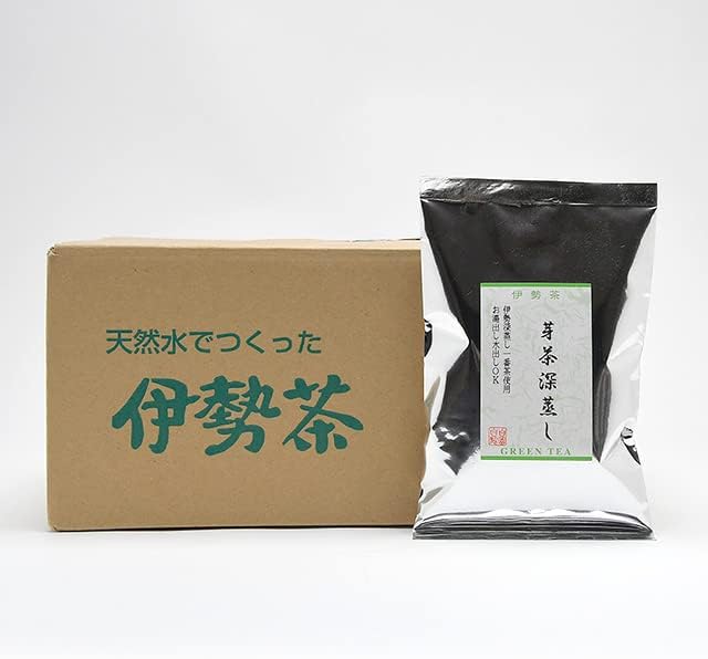おためし お試し 深蒸し茶 伊勢茶 芽茶 深蒸し 100g 1ケース10個セット (水出し 水だし お湯出し 緑茶 茶葉 お茶の葉