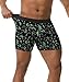 Anhlfyu Mens Boxer Briefs Funny Underwear Boxers Fun Novelty Underwear Boxer Briefs Funny Pose Neon Green XL