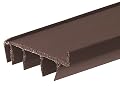 Frost King UDX36 1-3/4" x 36" Thermoplastic Nail or Screw-On Door Bottom, Brown