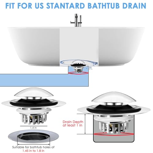 Baolsls Bathtub Drain Stopper thumb #3