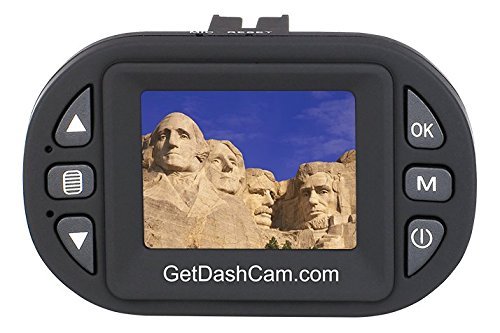 The Original Dash Cam 4SK106 Black Pony 1080P Wide Angle Dashboard Camera Recorder Car Dash Cam with G-Sensor, WDR, Loop Recording
