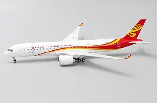 JC Wings Hong Kong Airlines Airbus A350-900XWB B-LGC 1:400 DIECAST Aircraft Pre-Built Model