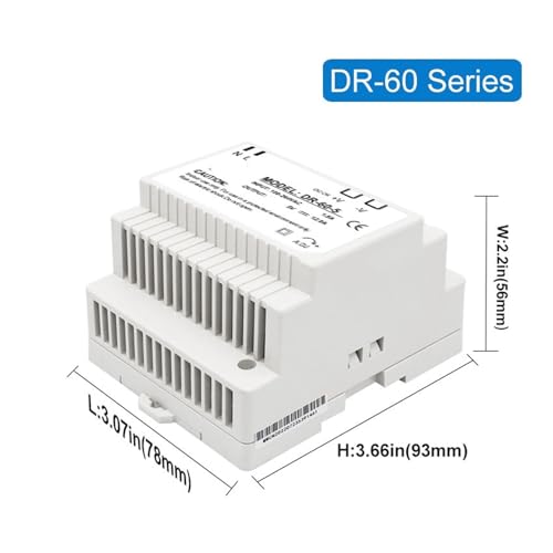 Alimentation Rail DIN DR-15-12 V stabilisée DC pour transformateur