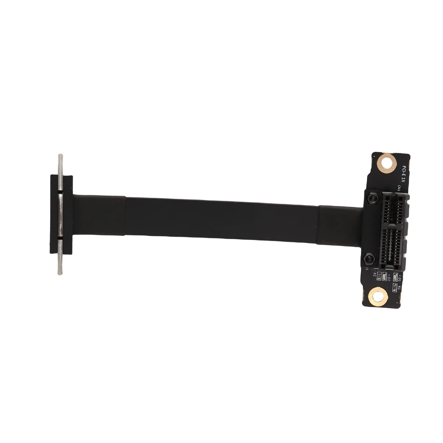 PCIE X1 Riser Kabel Dual 90 Stopni Prosty Kąt PCIe 3.0 X1 Do X1 Przedłużaczka 8 Gbit/s Karta Riser PCI Express 1X 10 cm