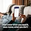 Aquanta Digital Water Heater Timer. WiFi Smart Water Heater Controller. Reduce Electricity Waste. Installs in Minutes, No Plumbing Required. for Electric Water Heater, Leak Sensor Included