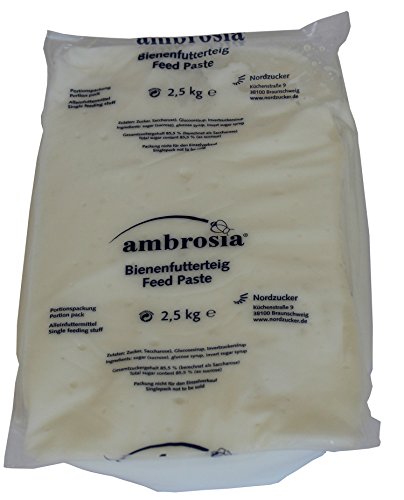 Nordzucker Ambrosia Futterteig 2,5kg zum Füttern von Bienen