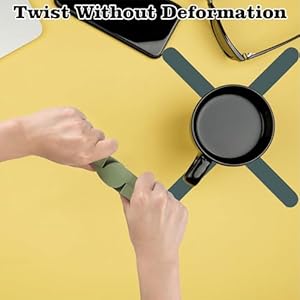 7 Pcs Silicone Trivets for Hot Dishes, Foldable Silicone Trivets for Hot Pots and Pans, Anti-Slip Heat Water Resistant Silicone Pot Holders 7 Pcs Silicone Trivets for Hot Dishes Foldable Silicone Trivets for Hot Pots and Pans Anti Slip Heat Water Resistant Silicone Pot Holders