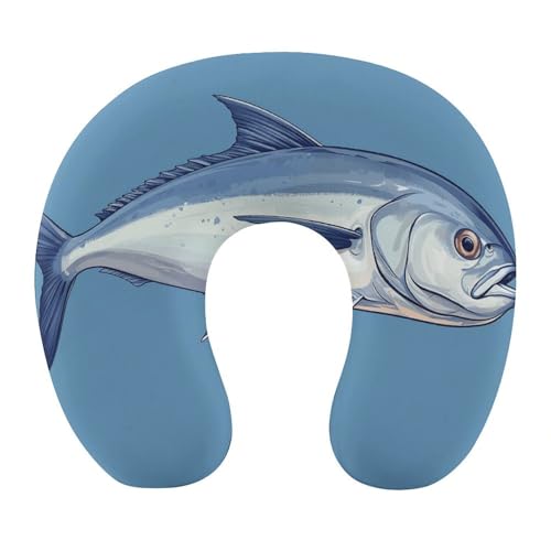 Almohada de viaje espuma viscoelástica 30 cm tamaño único