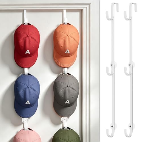 Aimeaihe 2-Pack Metal Hat Rack