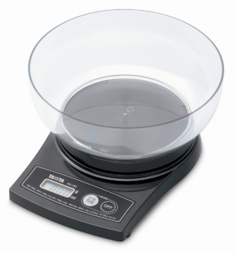 Tanita KD-160BK Kitchen Scale, Black