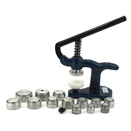 14 Watch Back Case Crystal Press Watchmaker Repair Tool