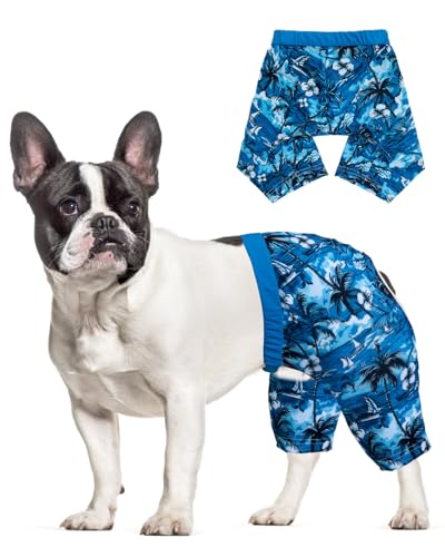 CuteBone Hawaii Dog Swim Trunks Hawaii