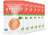 Nature’s Turn Freeze-Dried Fruit Crisps – Healthy, Gluten-Free, Crispy & Delicious, Plant-Based Snack, Ideal for Cereal, Smoothies, School Lunches, & On-the-Go, Sour Apricot, Bags of 6 (0.53 oz Each)