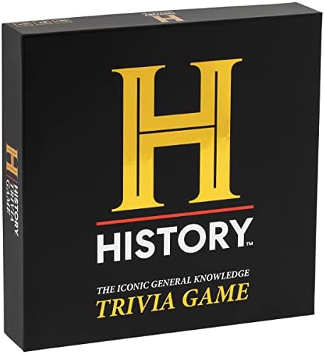 HISTORY Channel Trivia Game - General Knowledge Trivia Game. Card Game for Adults, Family and Teens in The Pursuit of Trivial Knowledge