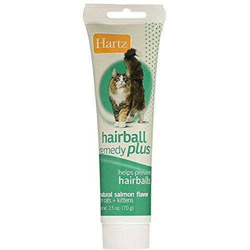 Hartz Hairball Remedy Plus Paste for Cats 2.50 oz(Pack of 6)