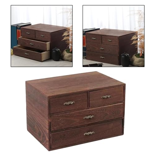 Coffret souvenir en bois vintage de qualité artisanale avec tiroir rétro