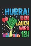 Photo Gallery hurra! der lauch wird 18: satire gym notizbuch | din a5 | liniert | 120 seiten Photo Gallery hurra! der lauch wird 18: satire gym notizbuch | din a5 | liniert | 120 seiten