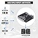 ZK-HT21 Bluetooth Amplifier Board 160W×2+220W Subwoofer 2.1 Channel Audio Amplifier Bluetooth Module with Treble and Bass Control,AUX/Bluetooth/USB Inputs for Passive Speakers