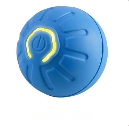 Bola Interativa para Cães, Brinquedo Elétrico com Luzes, Estimulante e Durável
