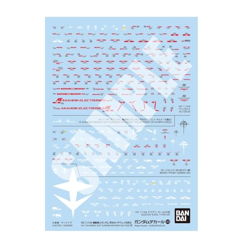 ガンダムデカール No.122 HG 1/144 機動戦士ガンダム 閃光のハサウェイ汎用2