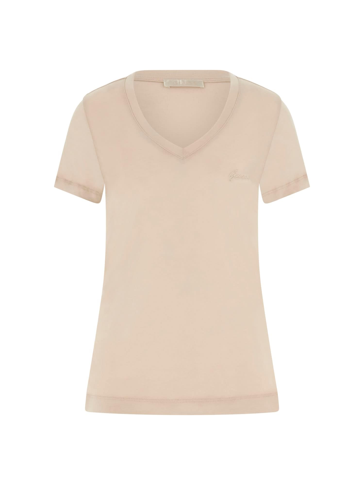Guess Camiseta básica Ligera de Manga Corta ecológica para Mujer
